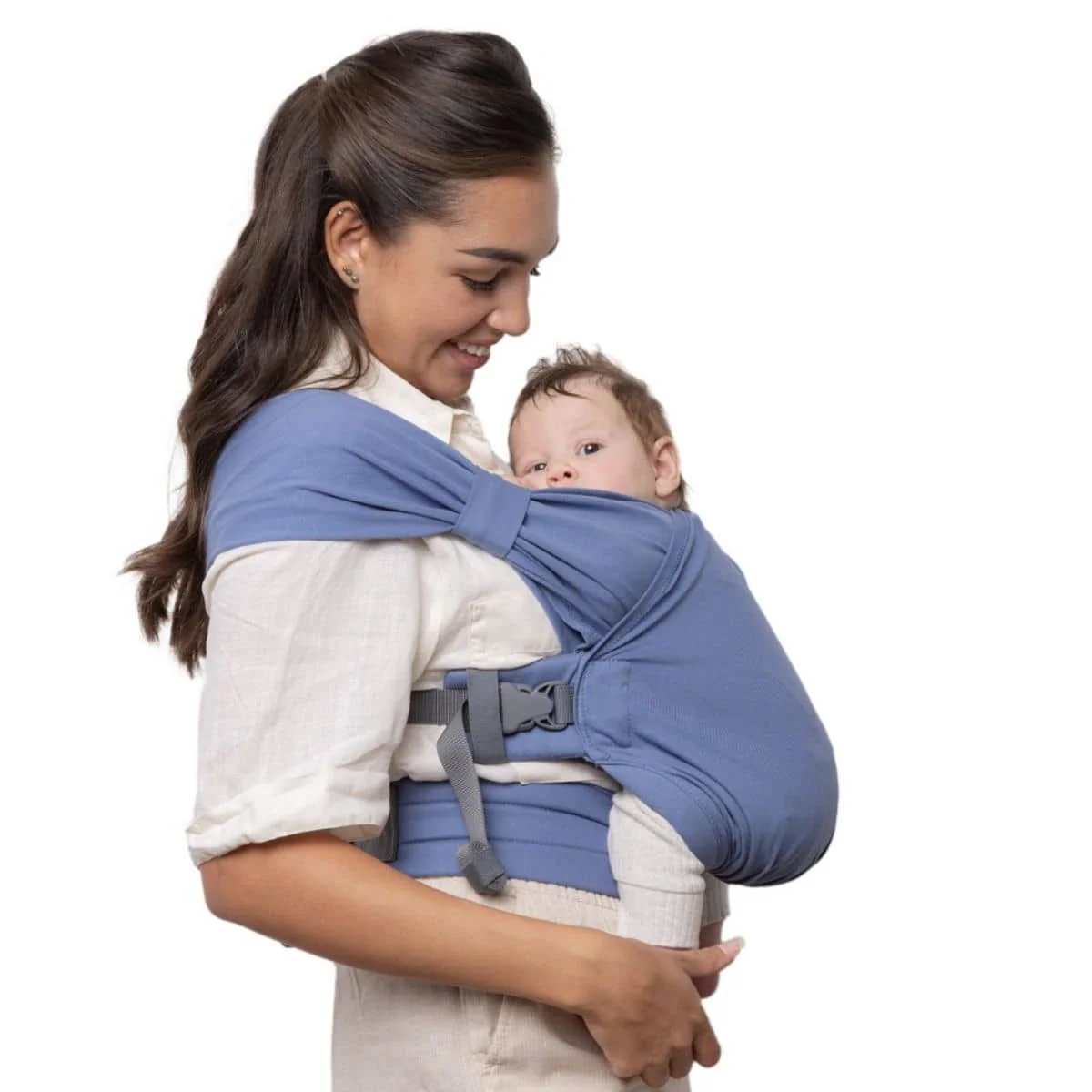 Boba Bliss Buckled Wrap Carrier v2 - Vintage Navy - Image 6