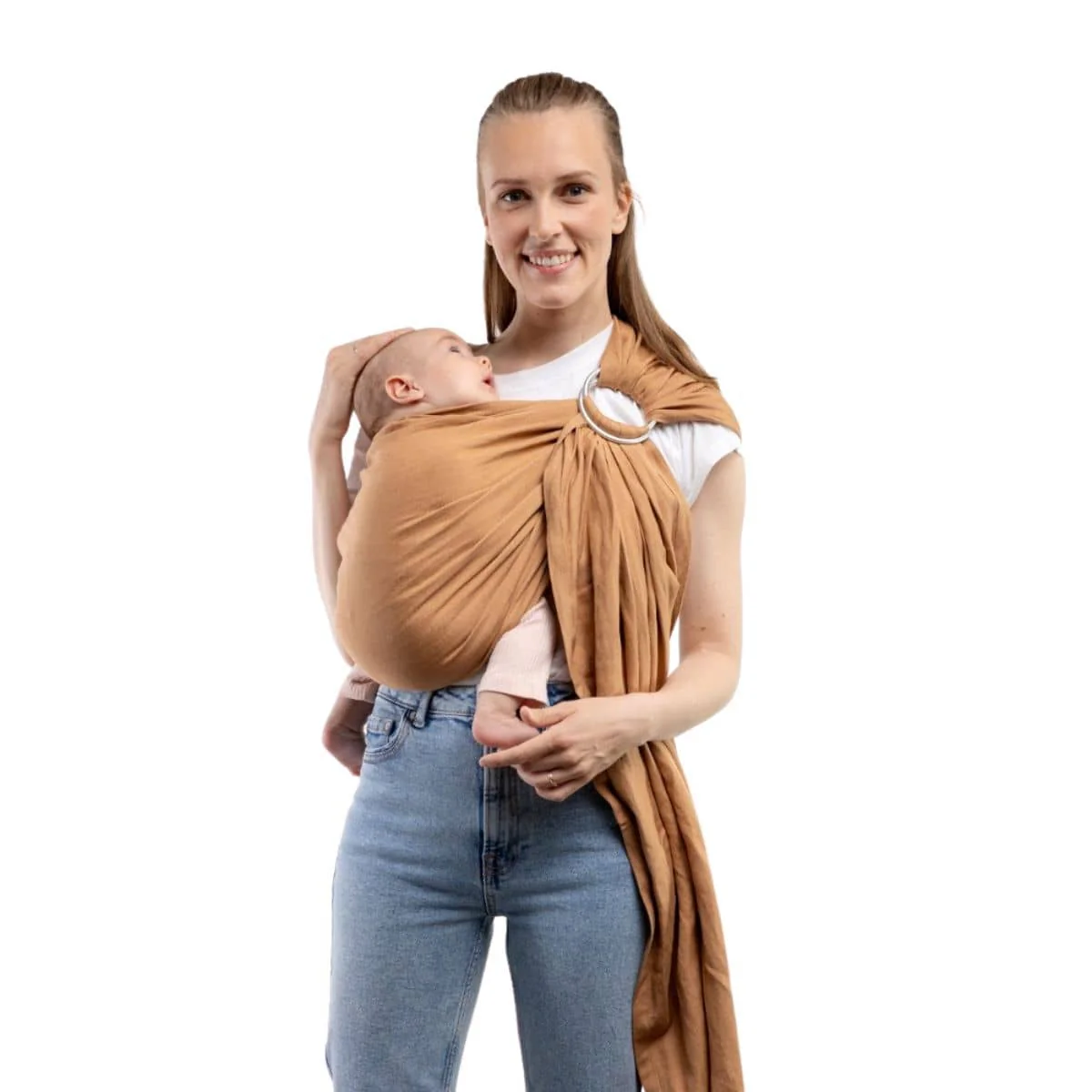 Boba Linen Ring Sling - Rye - Image 4