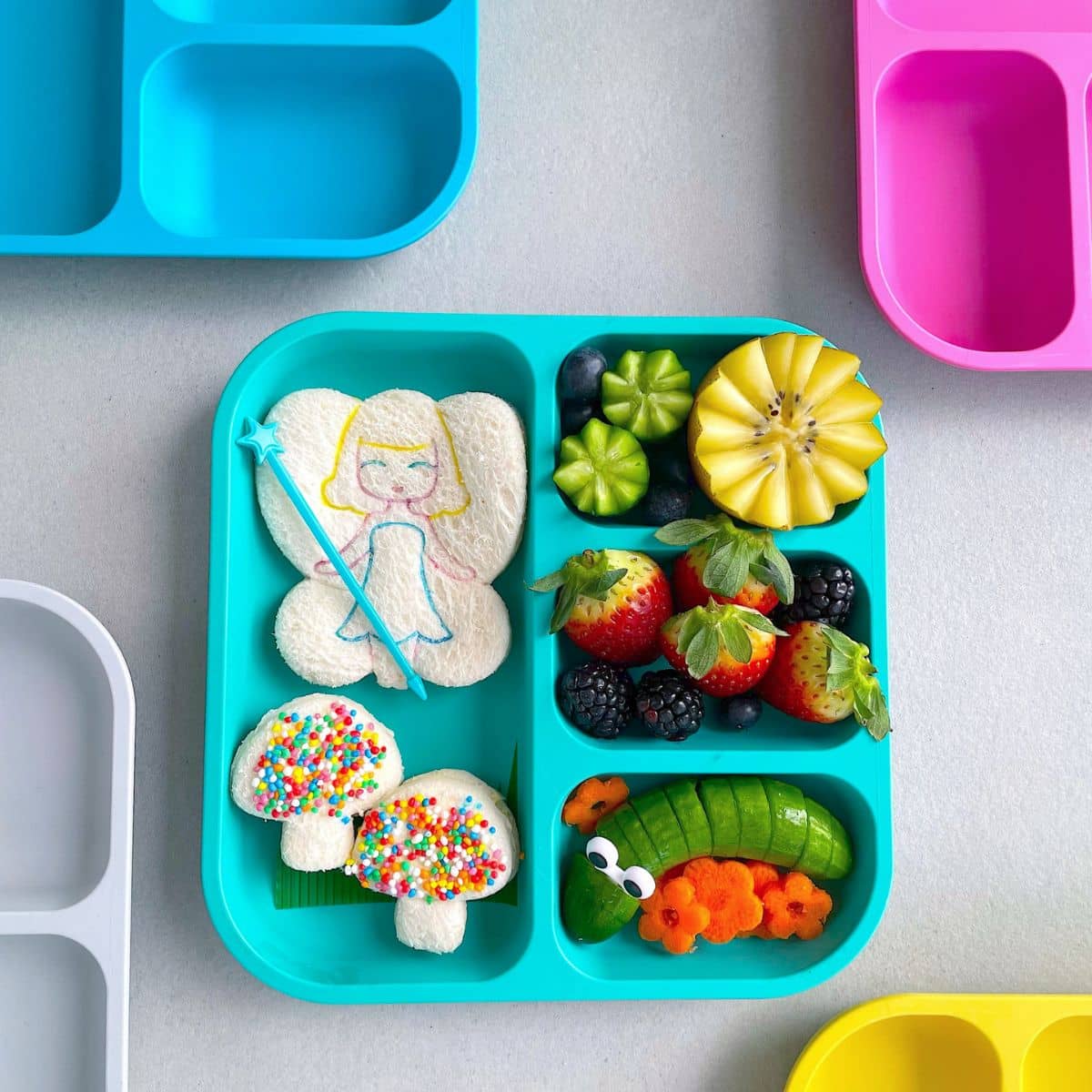 Bobo & Boo Plant-Based Bento Plate - Image 3