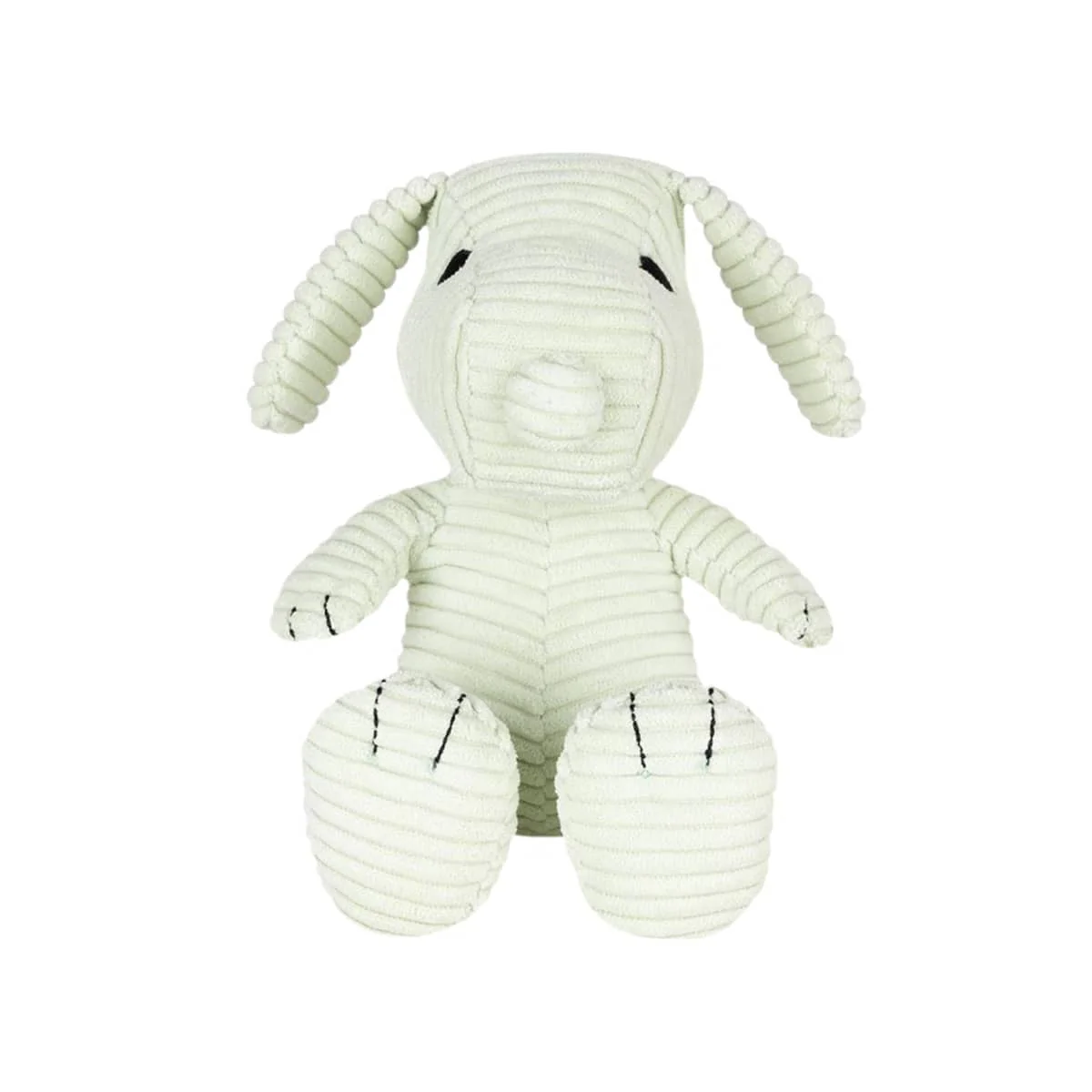 Bon Ton Toys Snoopy ECO Corduroy Plush Toy - Fresh Mint - Image 3