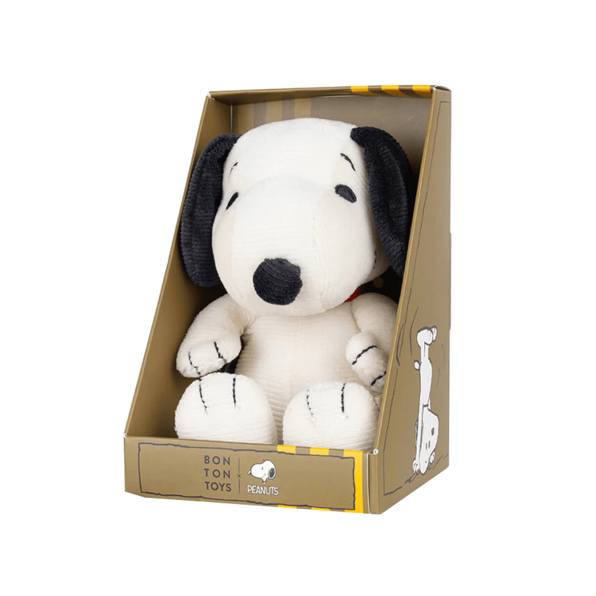 Bon Ton Toys Snoopy Mini Corduroy Plush Toy in Gift Box - Image 6