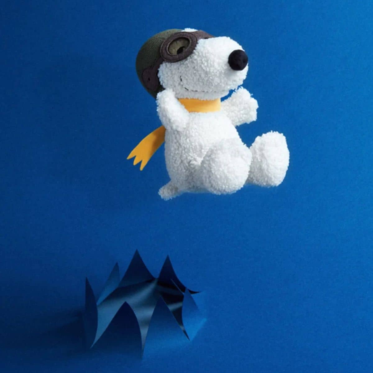 Bon Ton Toys Snoopy Sitting Flying Ace Plush Toy - Image 2