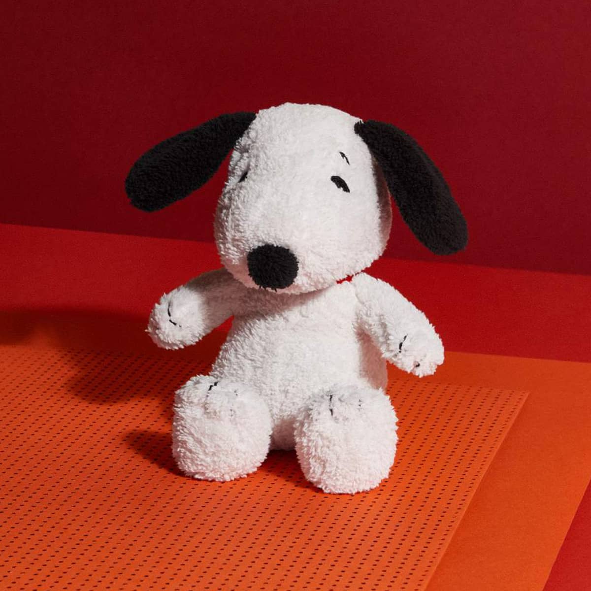 Bon Ton Toys Snoopy Terry Plush Toy - Cream - Image 2