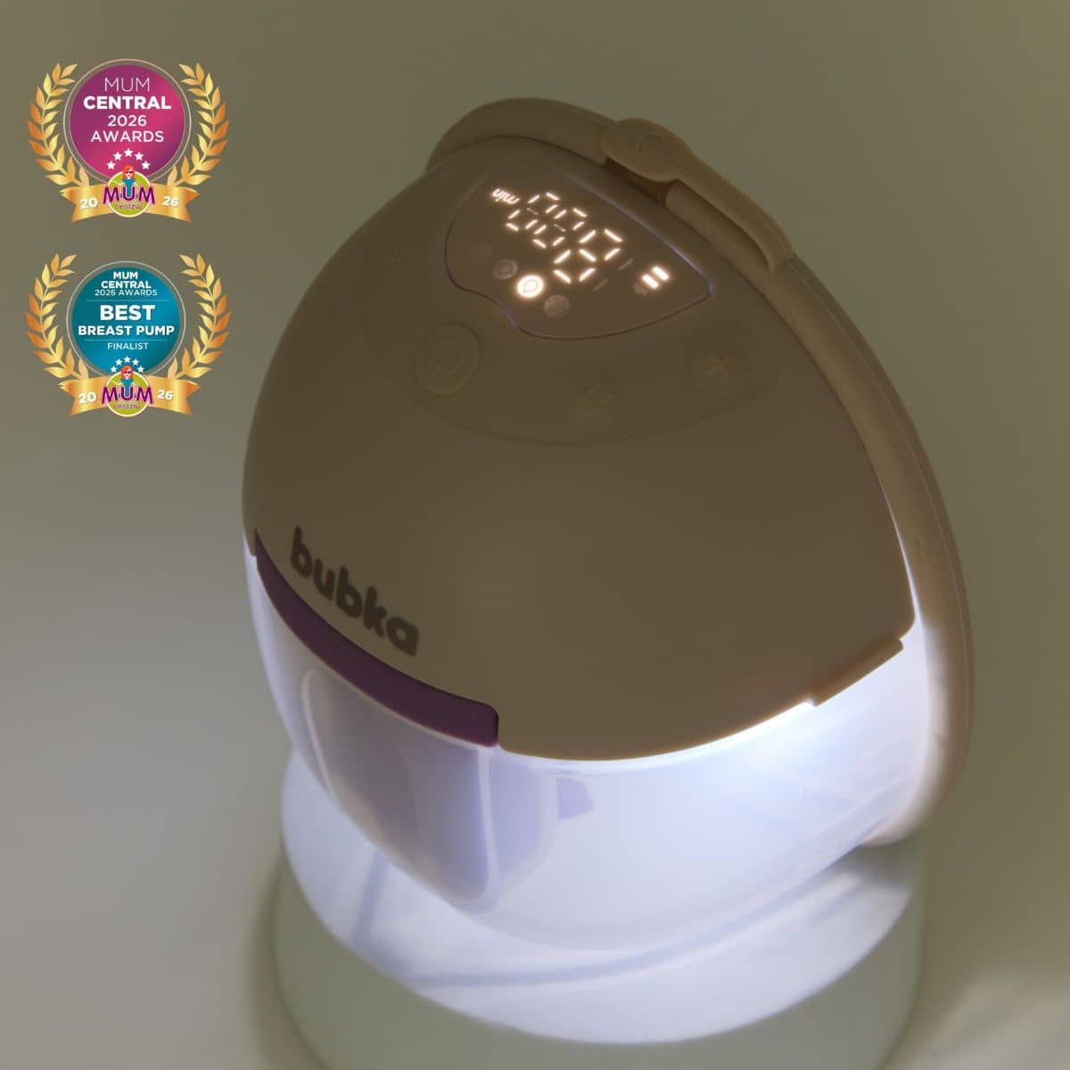 Bubka Glow Wearable Double Breast Pump Kit - Image 8