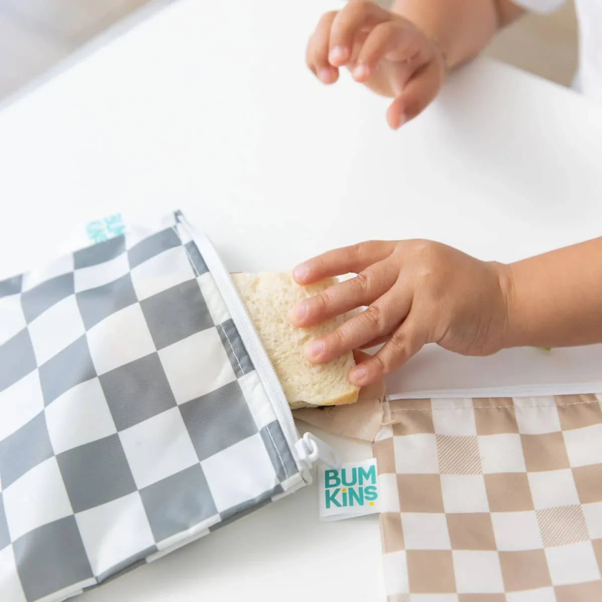 Bumkins Large Snack Bags - Double Check - Image 4