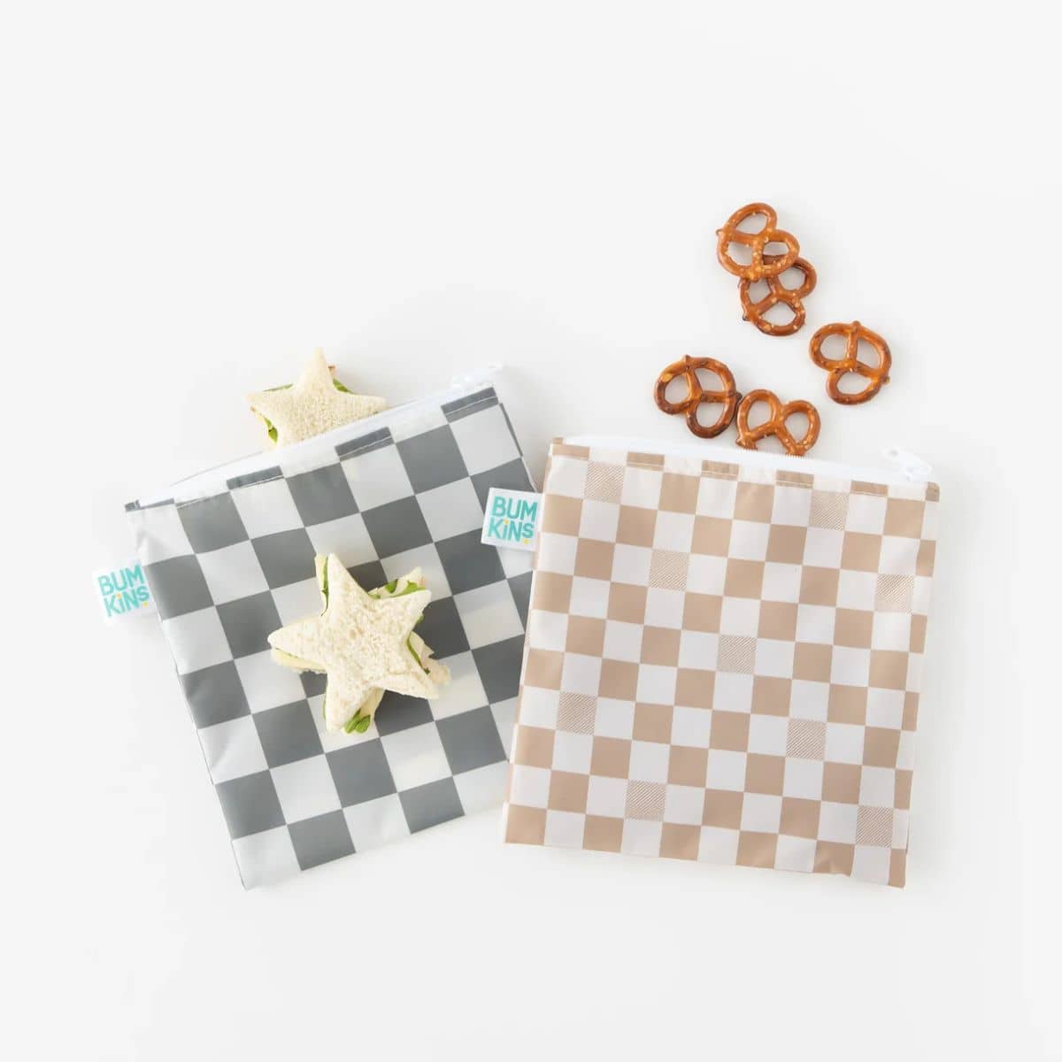 Bumkins Large Snack Bags - Double Check - Image 7