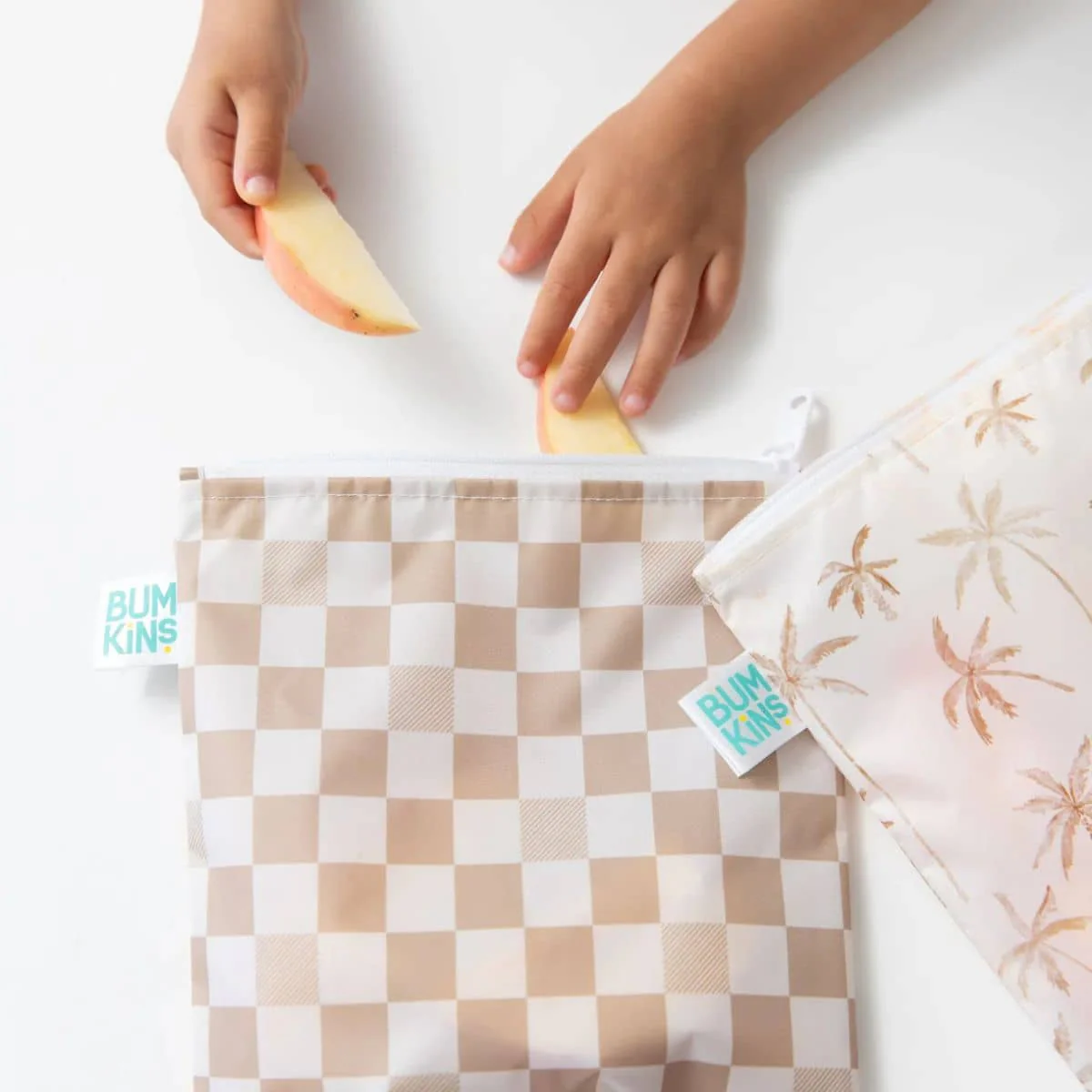 Bumkins Large Snack Bags - Palm Check - Image 3