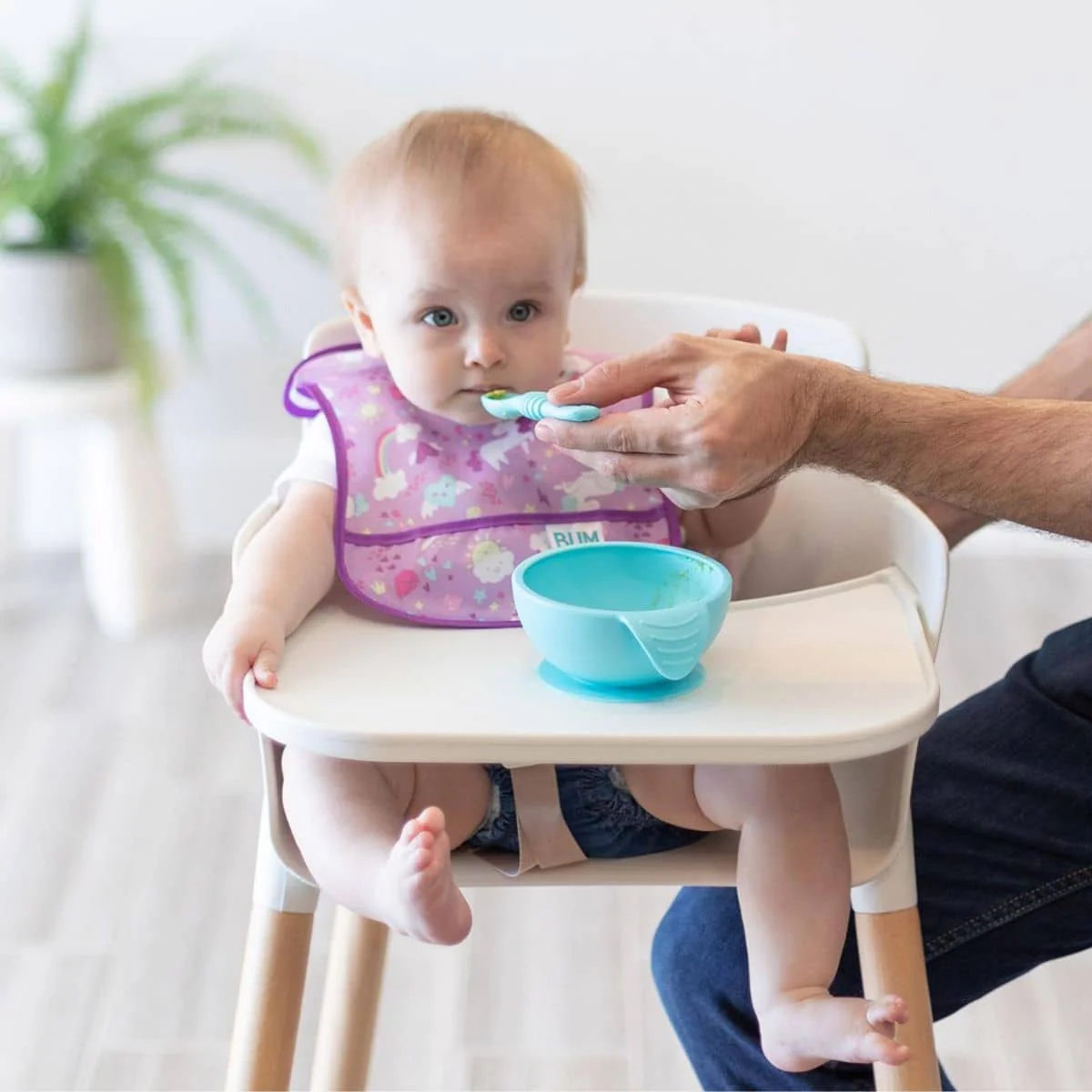 Bumkins Silicone First Feeding Set - Image 2