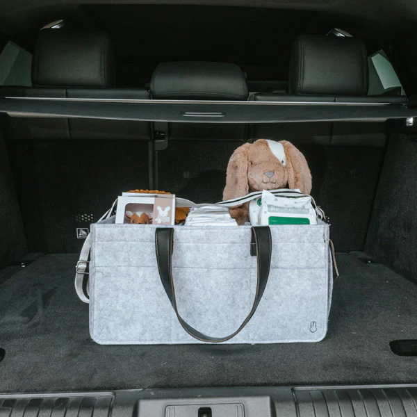 Bunnie Caddie Deluxe Nappy Organiser - Grey - Image 7
