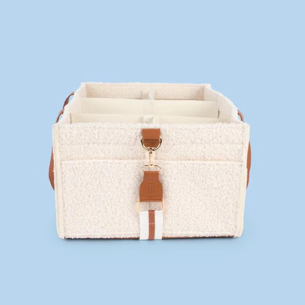 Bunnie Caddie Deluxe Nappy Organiser - Teddy Cream - Image 11