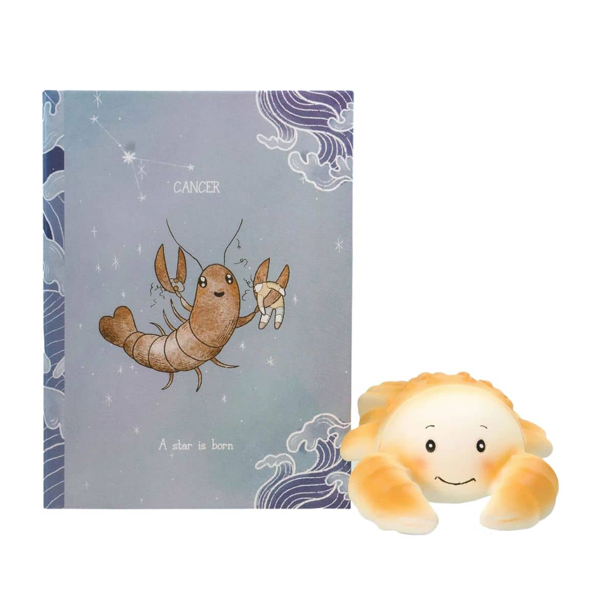 Chabil Zodiac Star Sign Natural Rubber Teether - Cancer - Image 3
