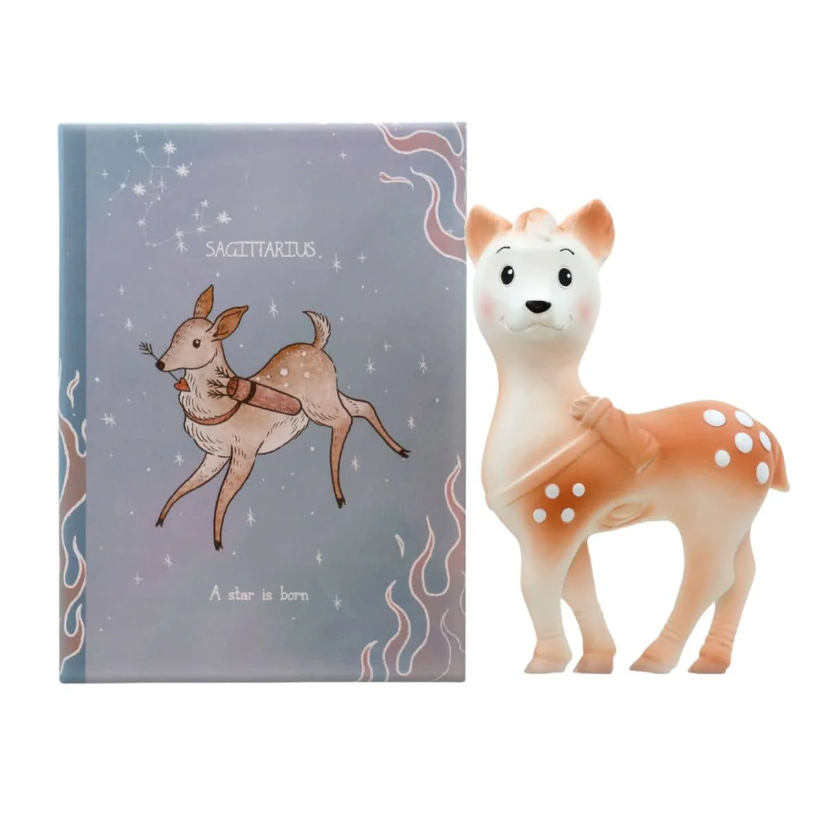 Chabil Zodiac Star Sign Natural Rubber Teether - Sagittarius - Image 3