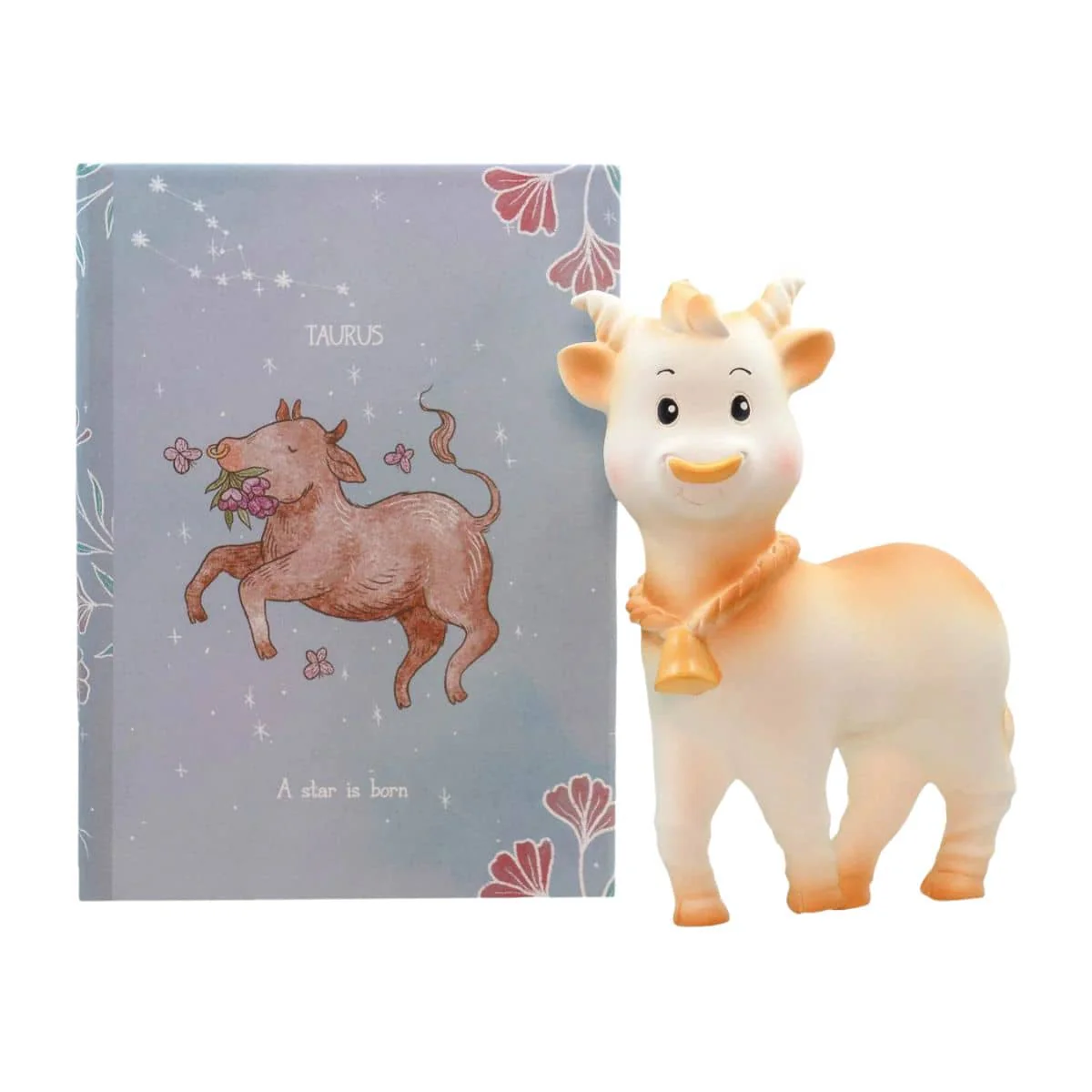 Chabil Zodiac Star Sign Natural Rubber Teether - Taurus - Image 3