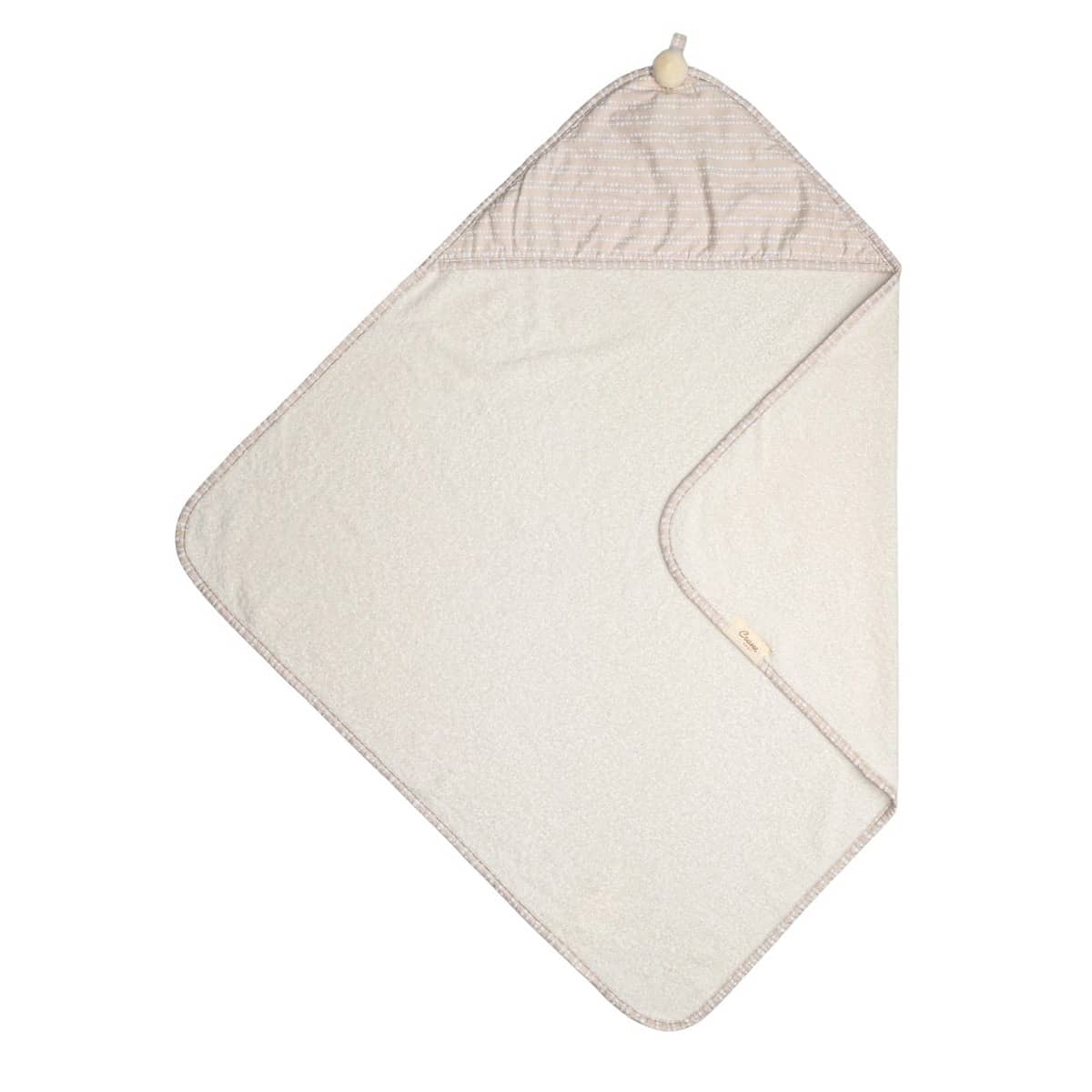 Crane Baby Hooded Towel - Cove Dot
