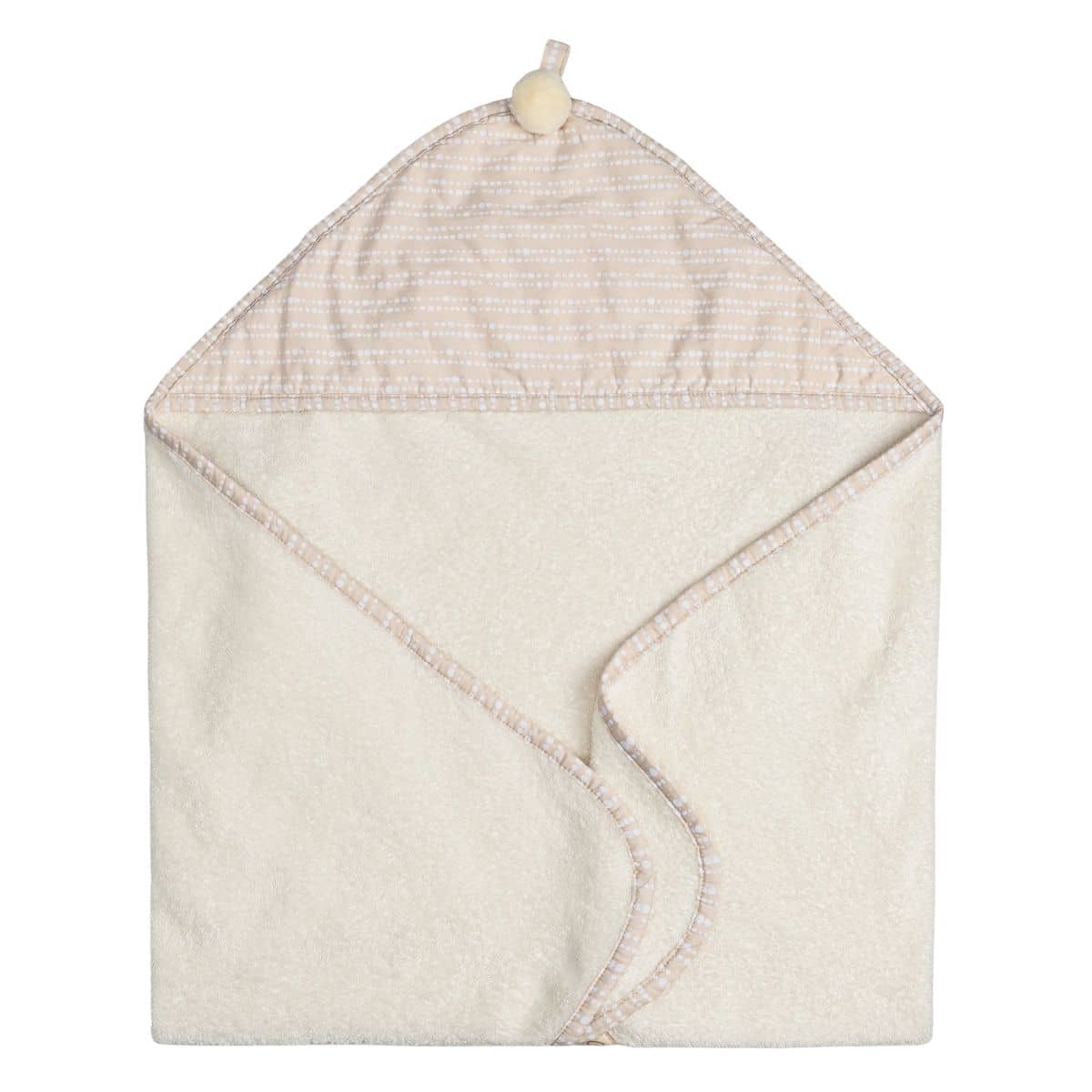 Crane Baby Hooded Towel - Cove Dot - Image 5