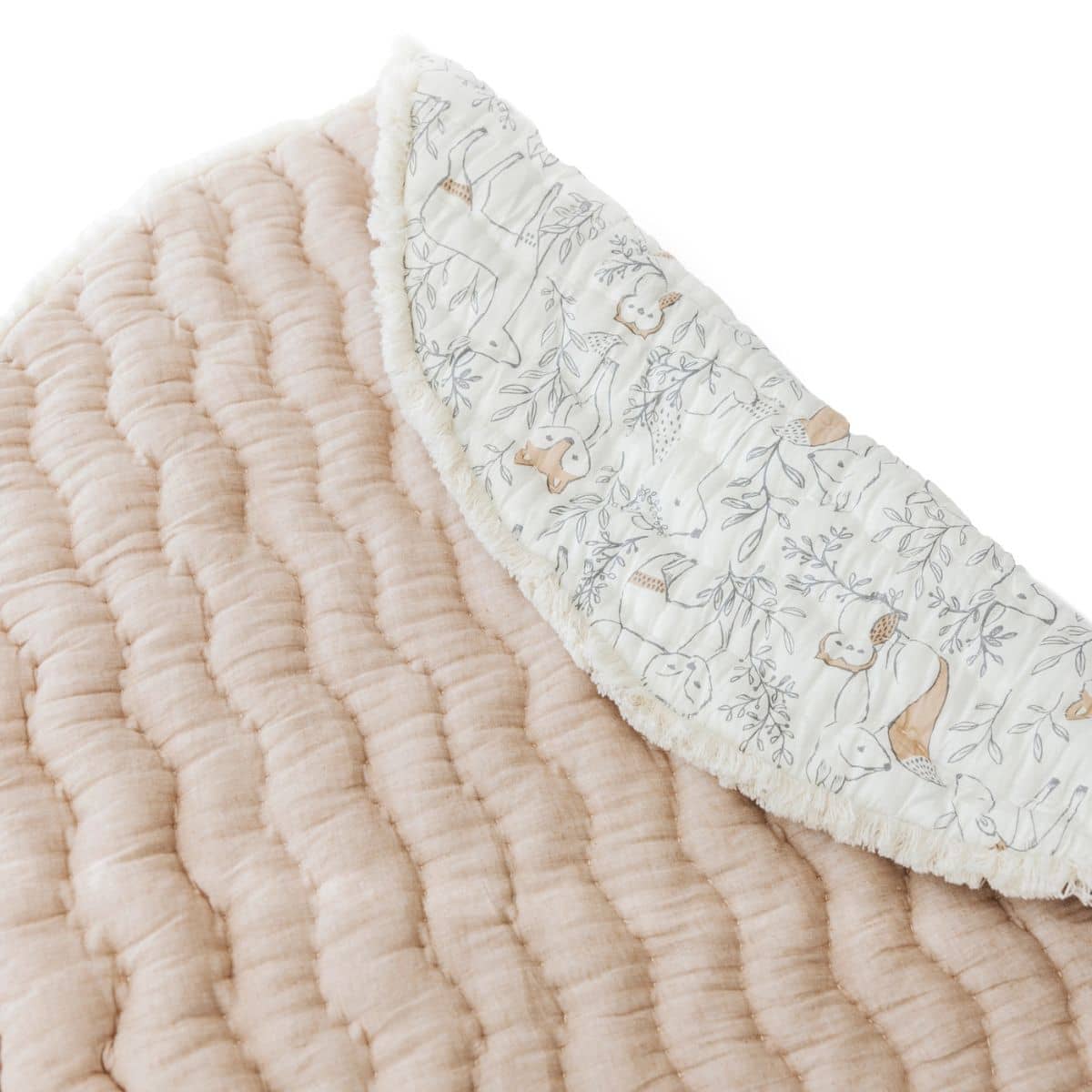 Crane Baby Quilted Baby Play Mat - Ezra - Image 7