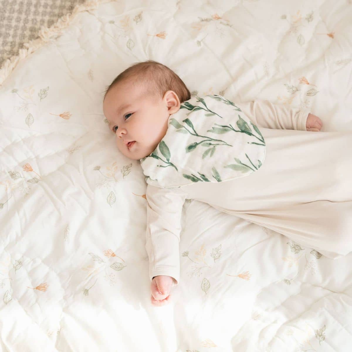 Crane Baby Quilted Baby Play Mat - Willow - Image 2