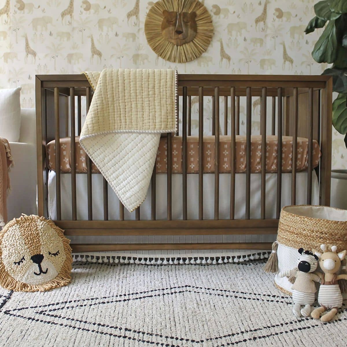 Crane Baby Quilted Blanket - Kendi - Image 7
