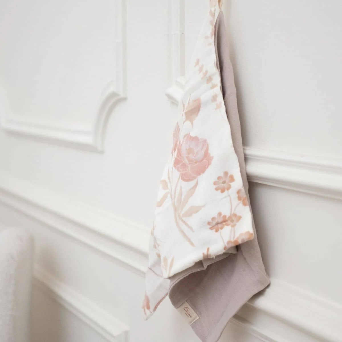 Crane Baby Wash Cloth Set - Violet Floral - Image 2