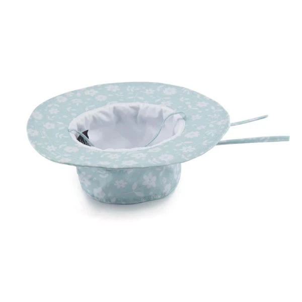 Cubs & Co. Baby Bucket Hat - Floral Green - Newborn - Image 6