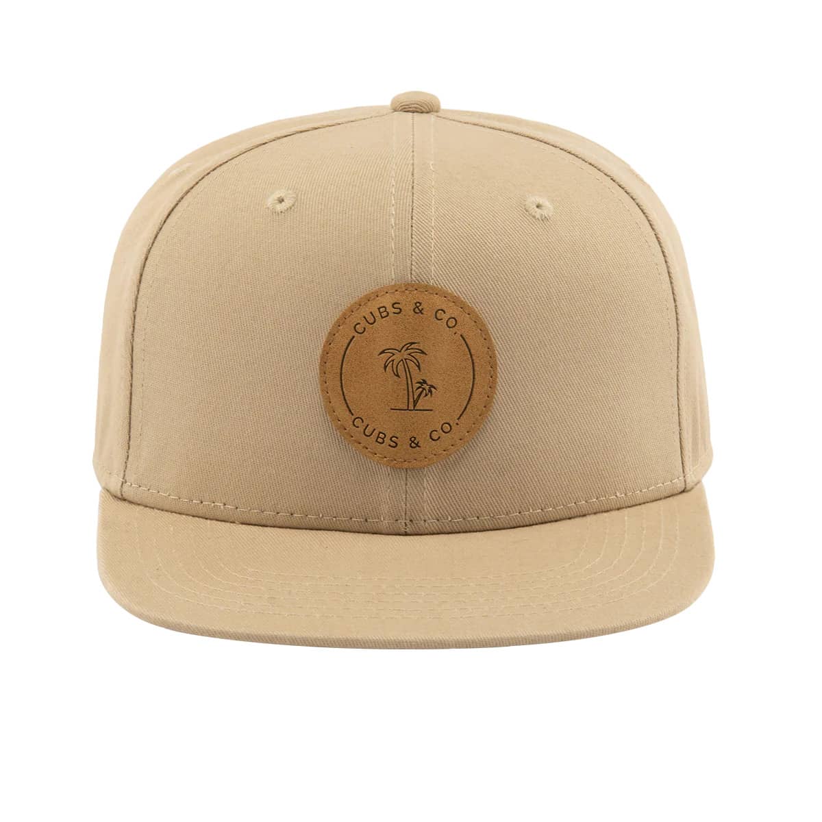 Cubs & Co. Signature Snapback Hat - Sand - Image 3