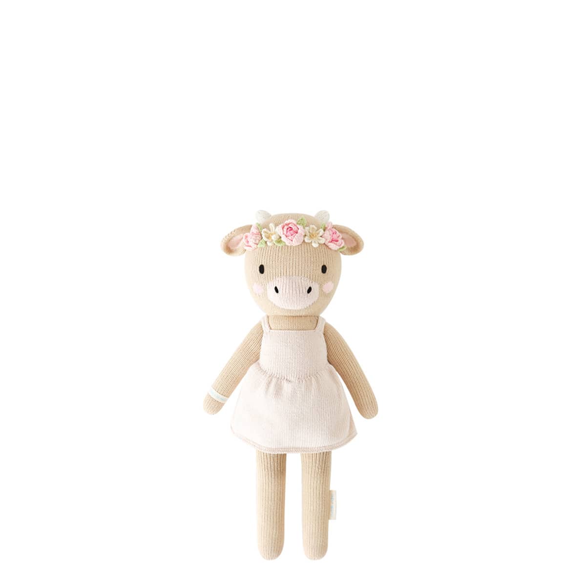 Cuddle + Kind Hand-Knit Doll - Amelia the Cow - Image 10