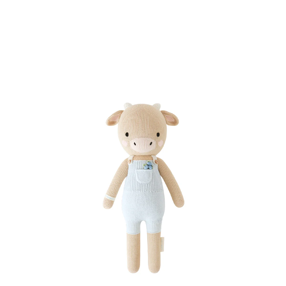 Cuddle + Kind Hand-Knit Doll - Asher the Cow - Image 10