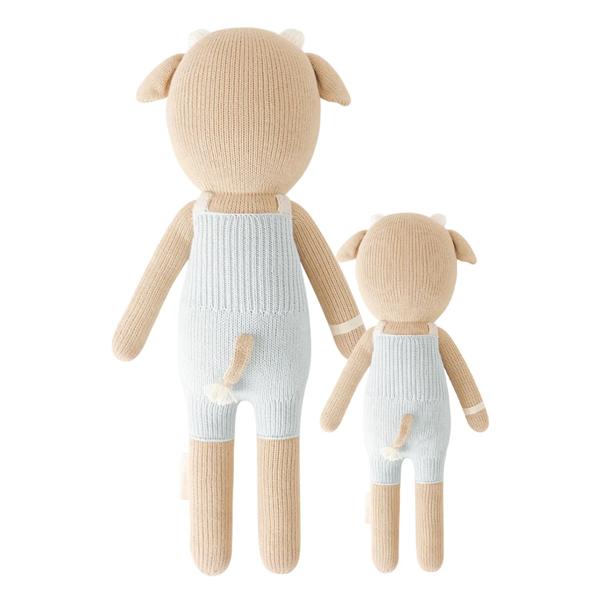 Cuddle + Kind Hand-Knit Doll - Asher the Cow - Image 9