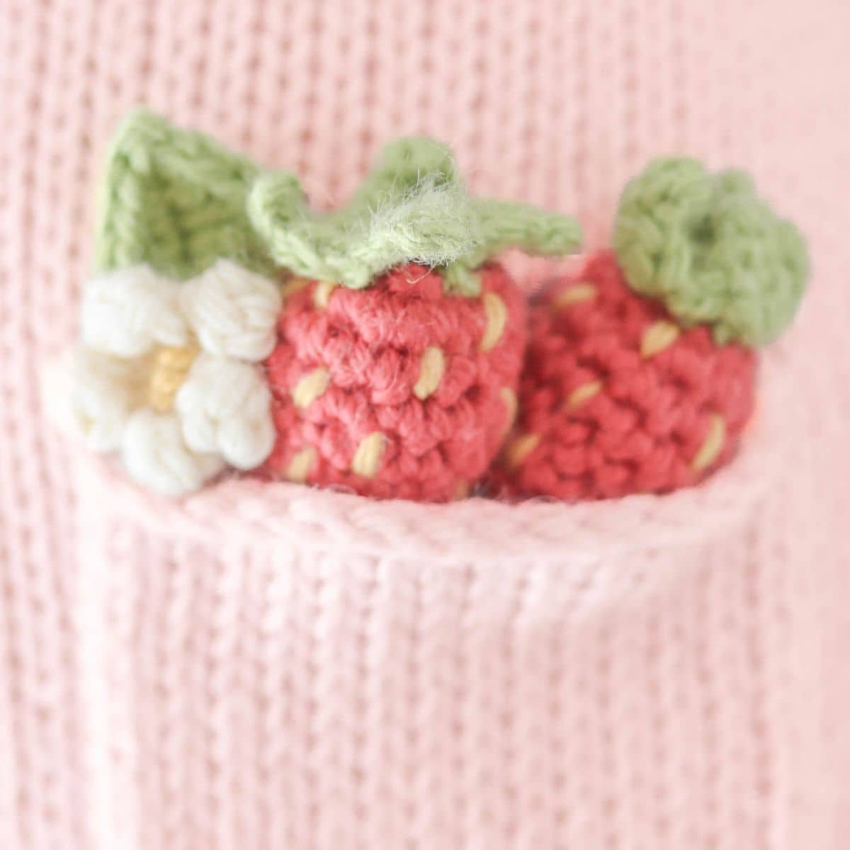 Cuddle + Kind Hand-Knit Doll - Ava the Cow (powder pink) - Image 6