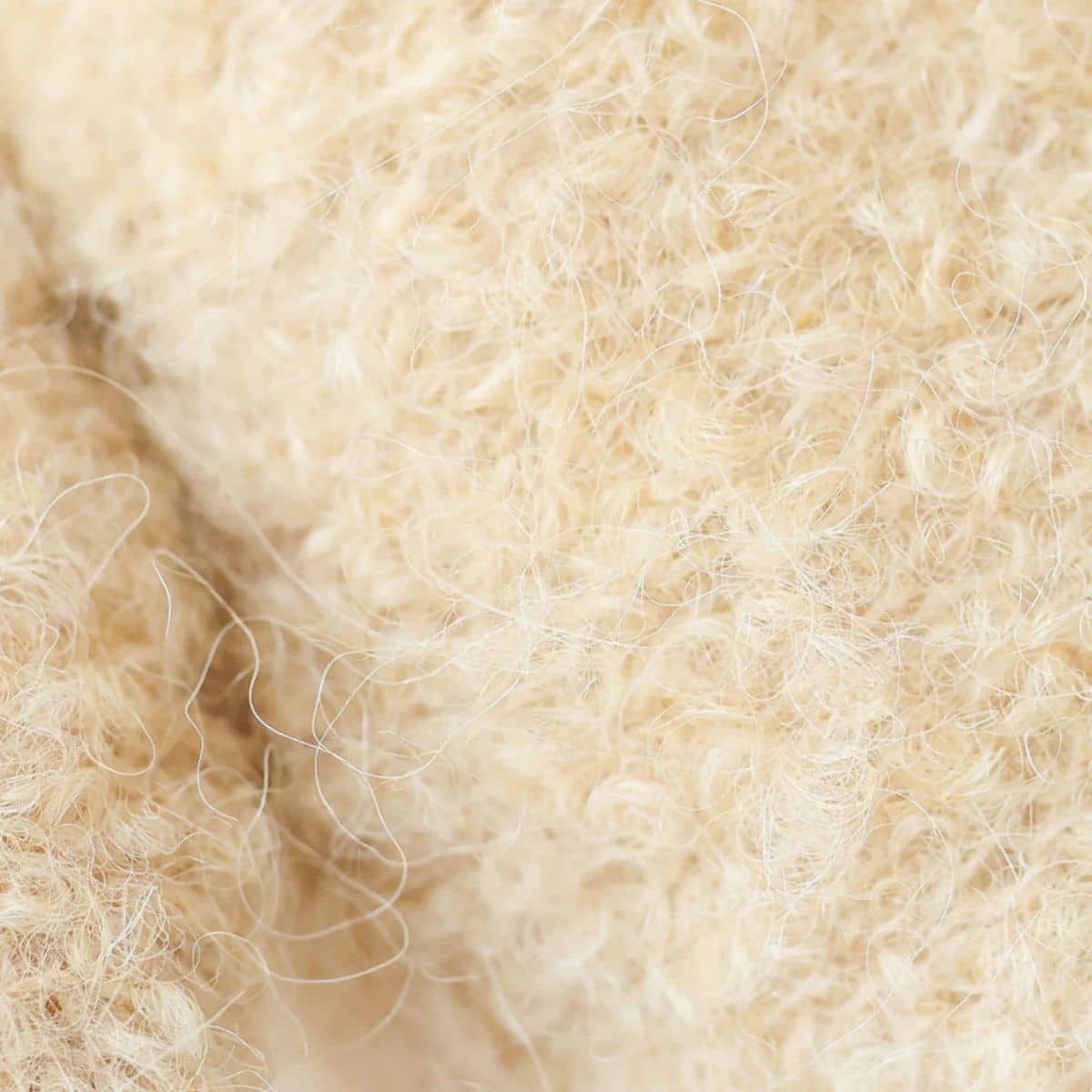 Cuddle + Kind Hand-Knit Doll - Baby Bouclé Bear (honey) - Image 4
