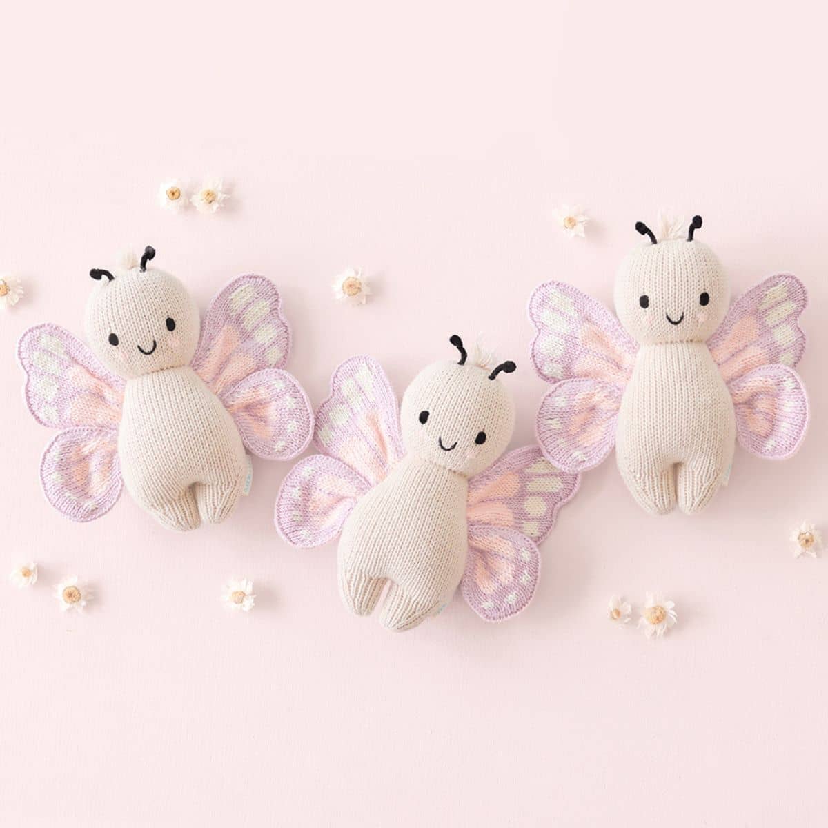 Cuddle + Kind Hand-Knit Doll - Baby Butterfly - Image 3