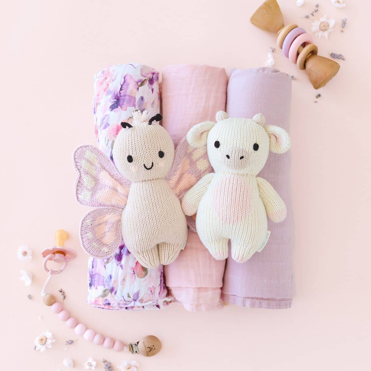 Cuddle + Kind Hand-Knit Doll - Baby Butterfly - Image 5