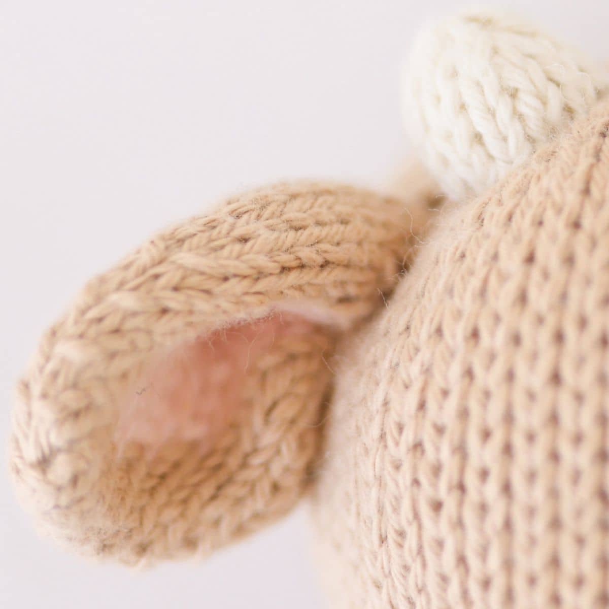 Cuddle + Kind Hand-Knit Doll - Baby Cow (jersey) - Image 5
