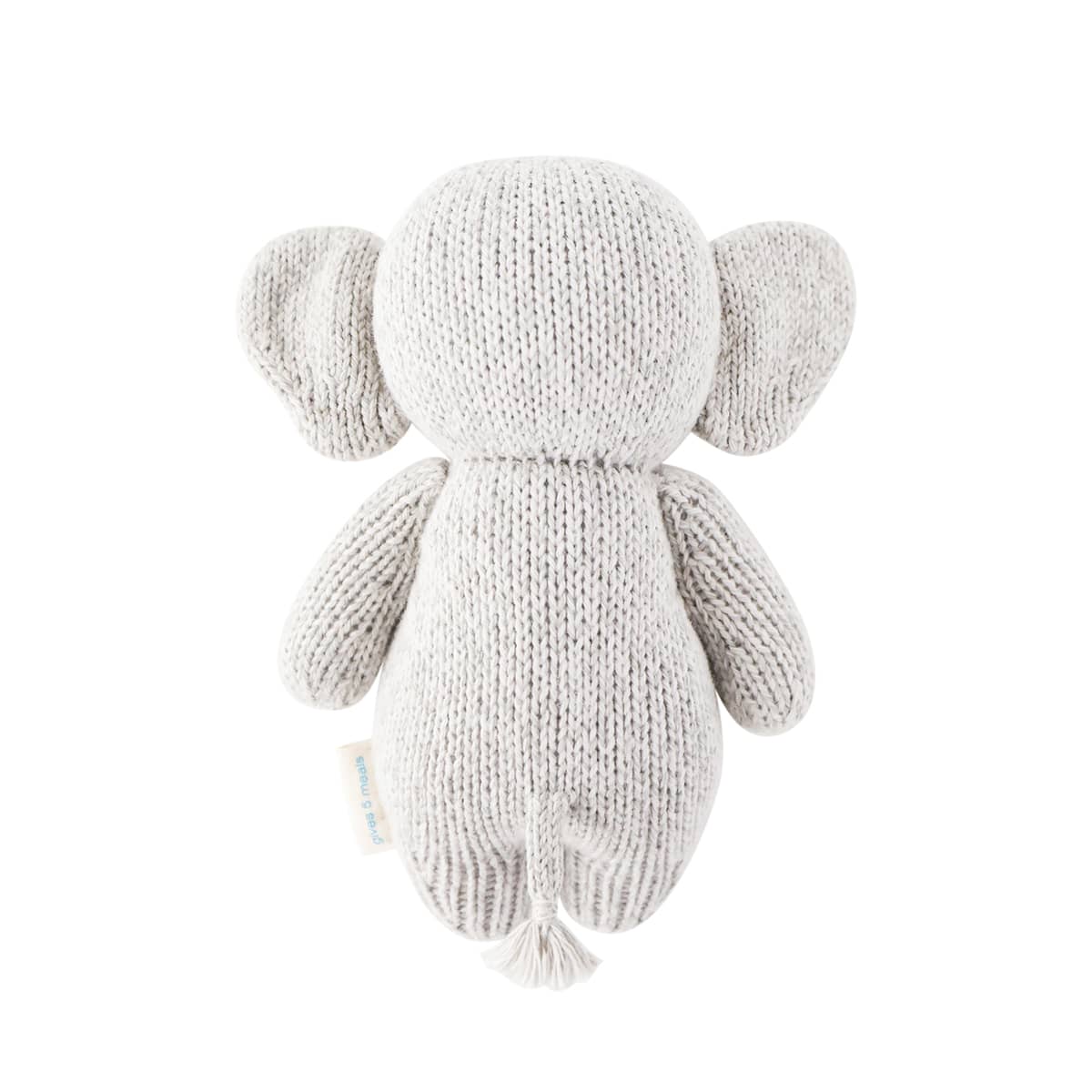 Cuddle + Kind Hand-Knit Doll - Baby Elephant - Image 6