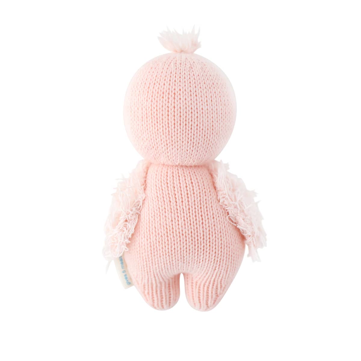 Cuddle + Kind Hand-Knit Doll - Baby Flamingo - Image 6