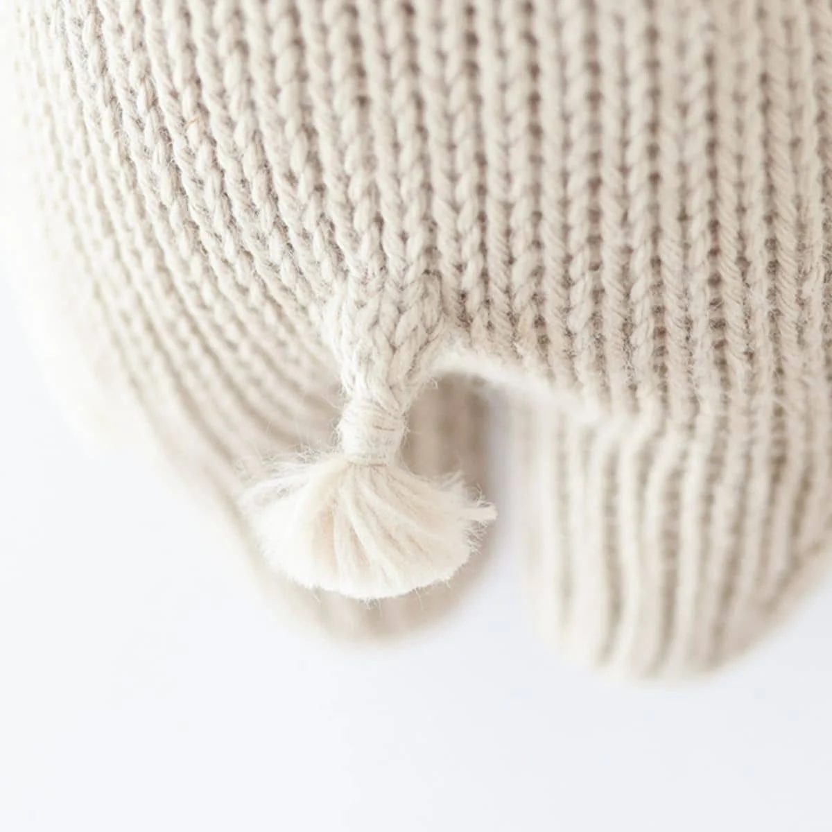 Cuddle + Kind Hand-Knit Doll - Baby Hippo (pebble) - Image 5