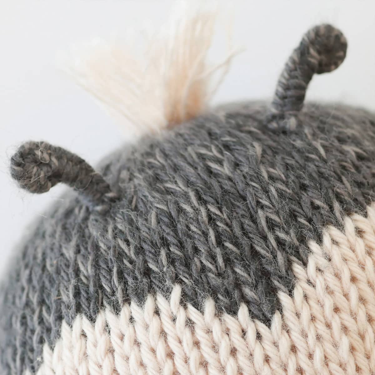 Cuddle + Kind Hand-Knit Doll - Baby Ladybug - Image 3