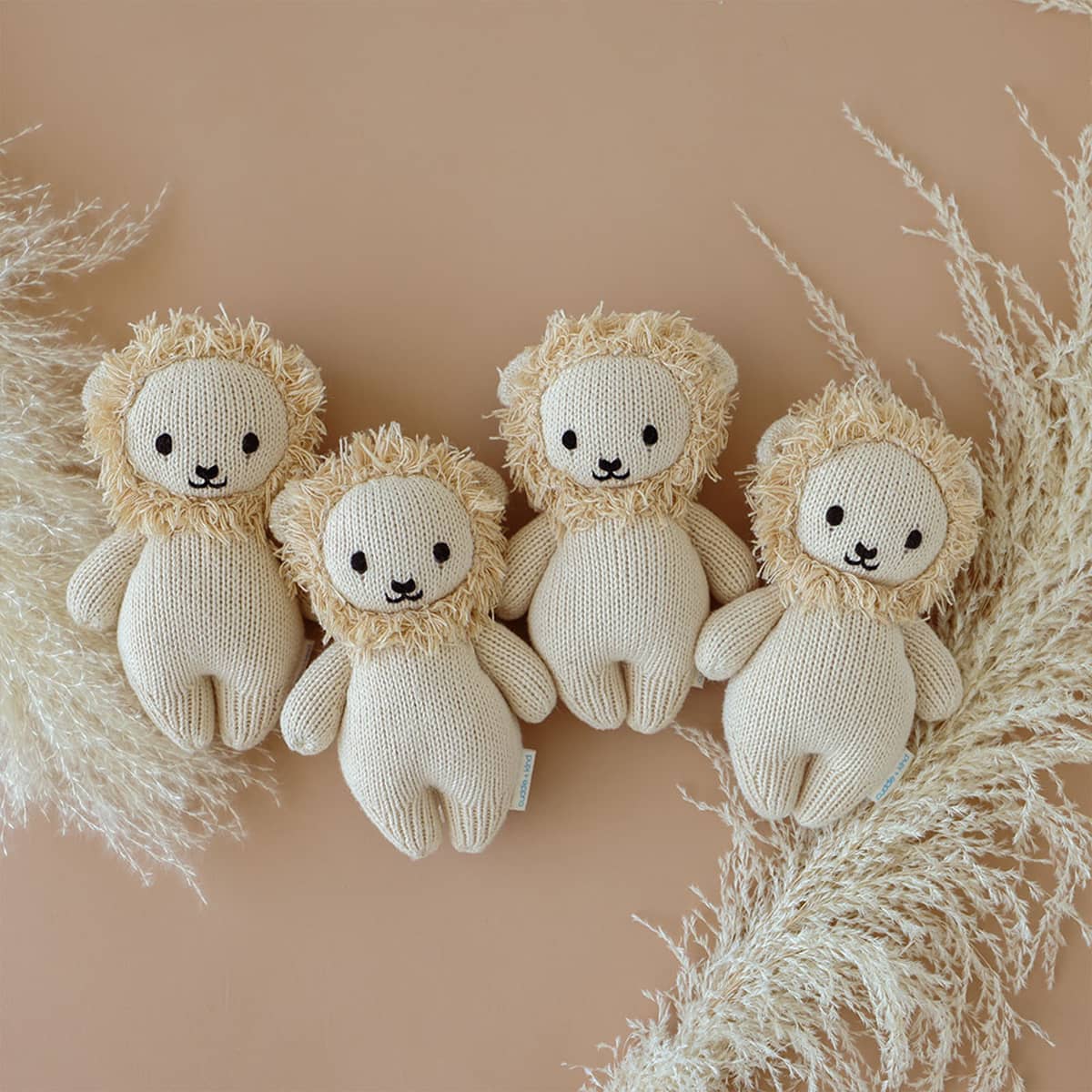 Cuddle + Kind Hand-Knit Doll - Baby Lion - Image 2
