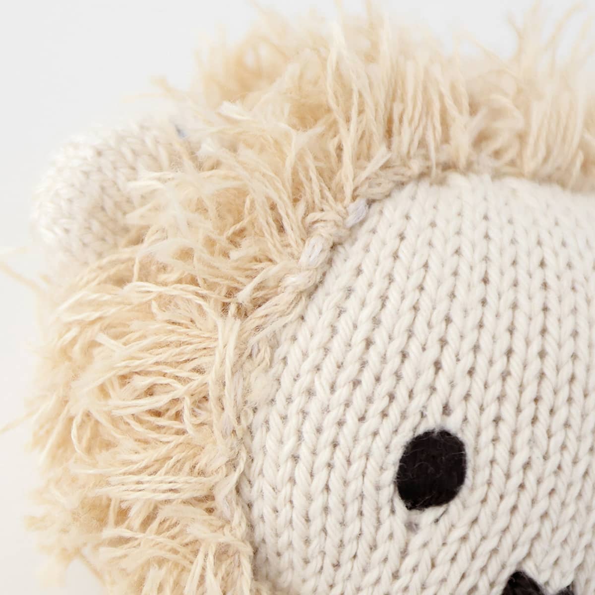 Cuddle + Kind Hand-Knit Doll - Baby Lion - Image 3
