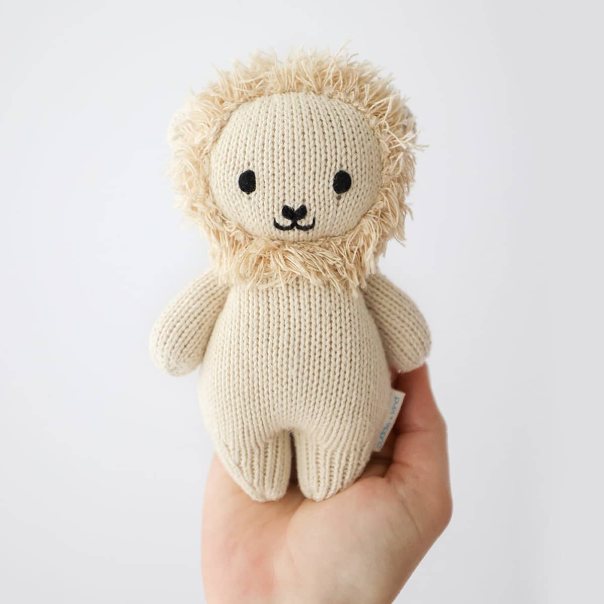 Cuddle + Kind Hand-Knit Doll - Baby Lion - Image 4