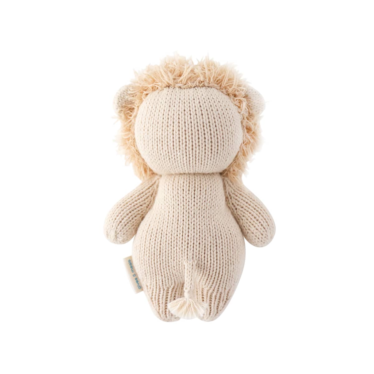 Cuddle + Kind Hand-Knit Doll - Baby Lion - Image 5