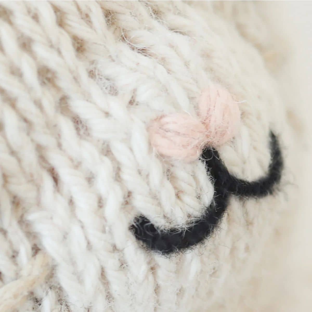 Cuddle + Kind Hand-Knit Doll - Baby Mouse - Image 6