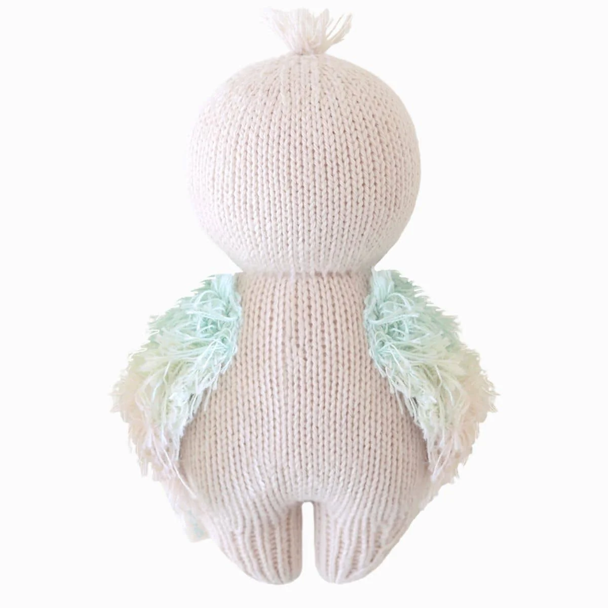 Cuddle + Kind Hand-Knit Doll - Baby Parrot (mauve) - Image 7