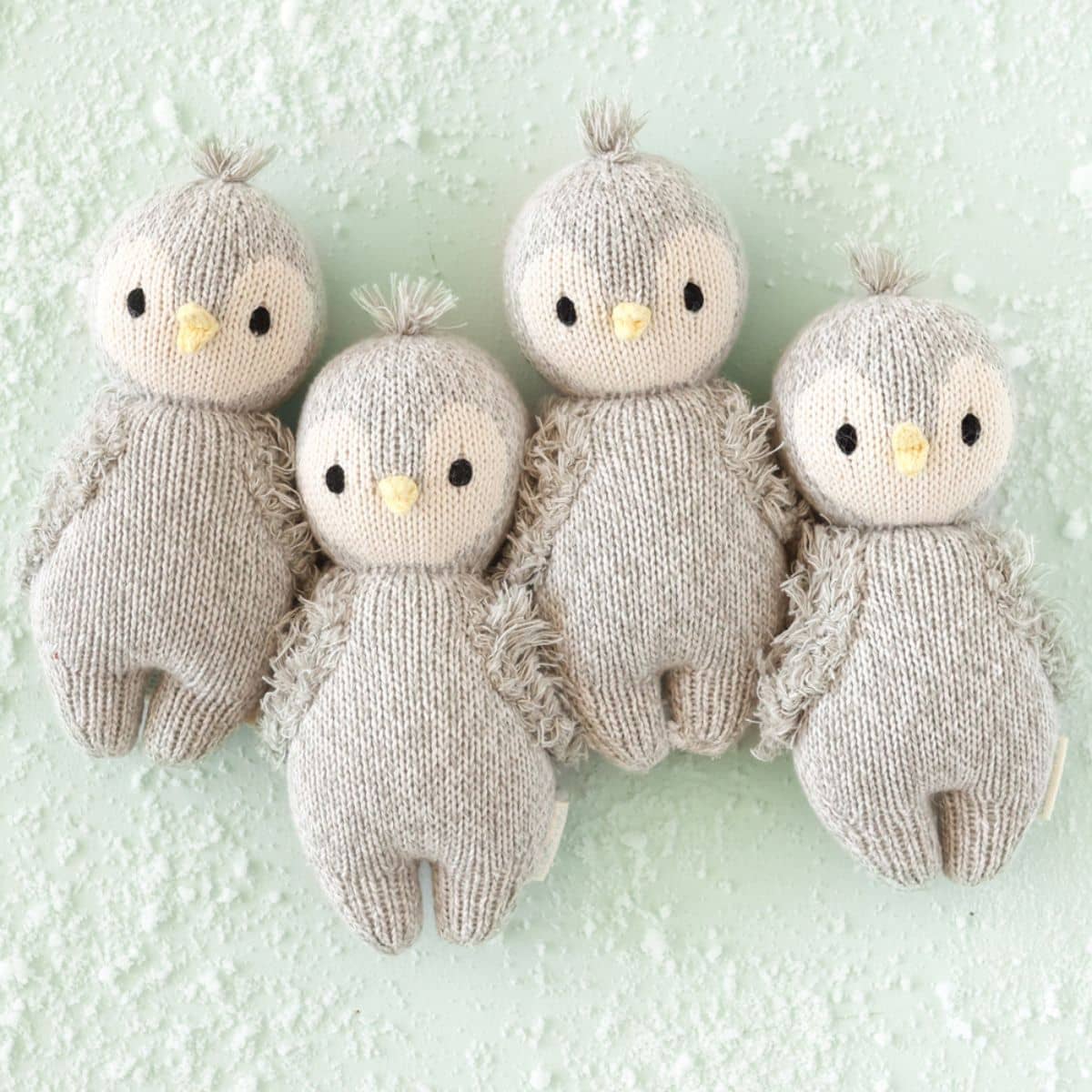 Cuddle + Kind Hand-Knit Doll - Baby Penguin - Image 3
