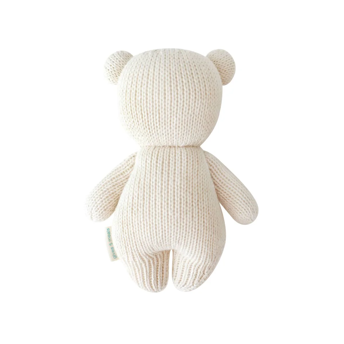 Cuddle + Kind Hand-Knit Doll - Baby Polar Bear - Image 6