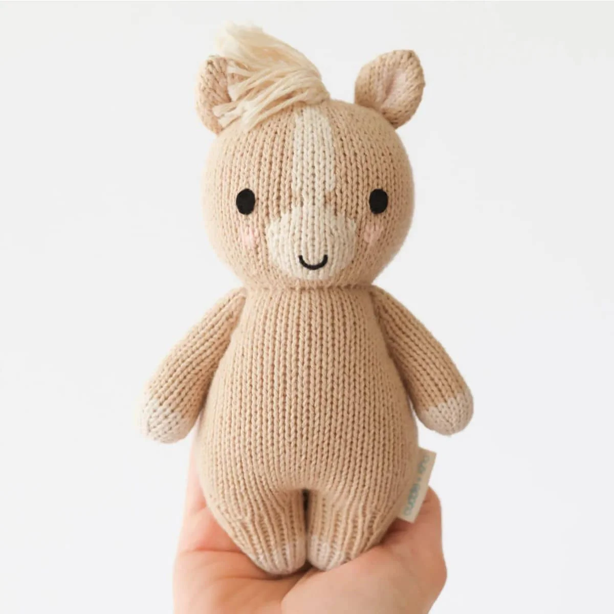 Cuddle + Kind Hand-Knit Doll - Baby Pony - Image 3