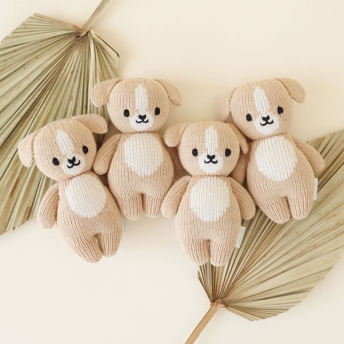 Cuddle + Kind Hand-Knit Doll - Baby Puppy - Image 4