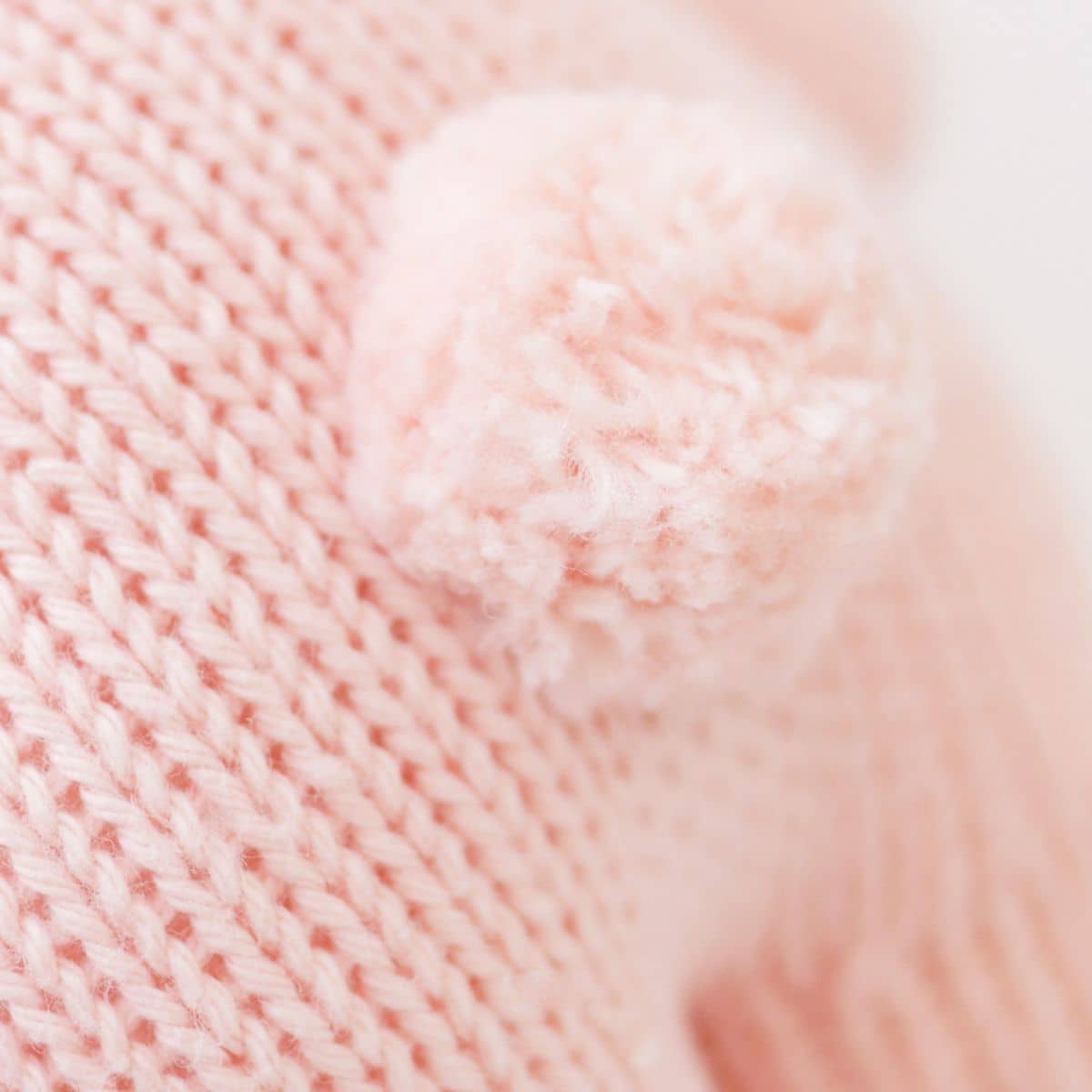 Cuddle + Kind Hand-Knit Doll - Baby Rabbit (powder pink) - Image 5