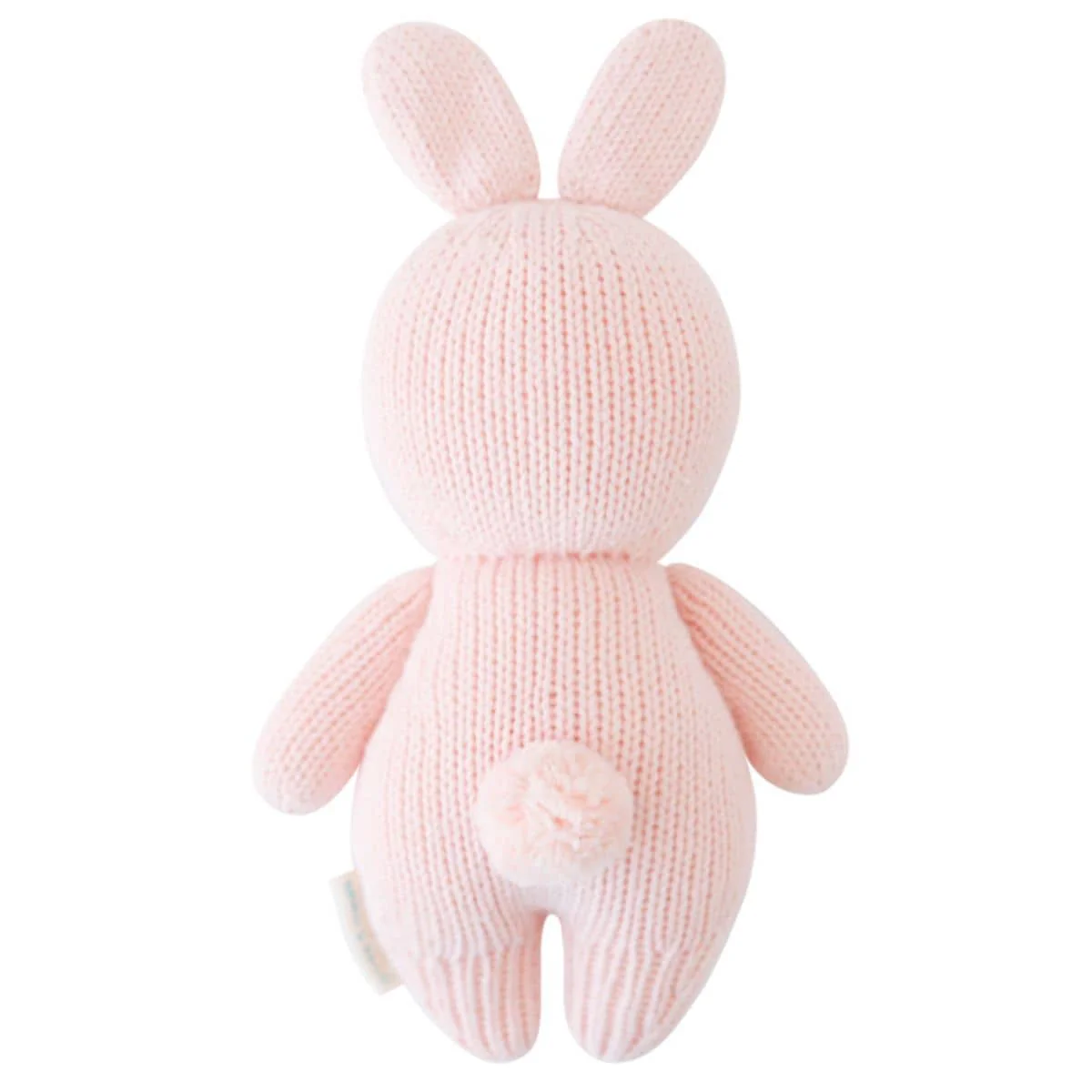 Cuddle + Kind Hand-Knit Doll - Baby Rabbit (powder pink) - Image 6