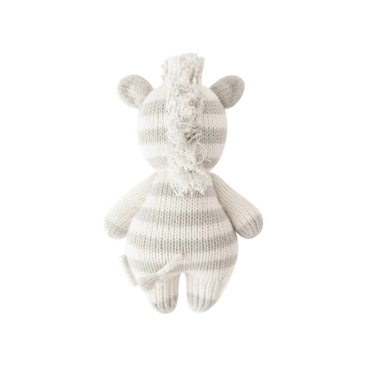 Cuddle + Kind Hand-Knit Doll - Baby Zebra - Image 5